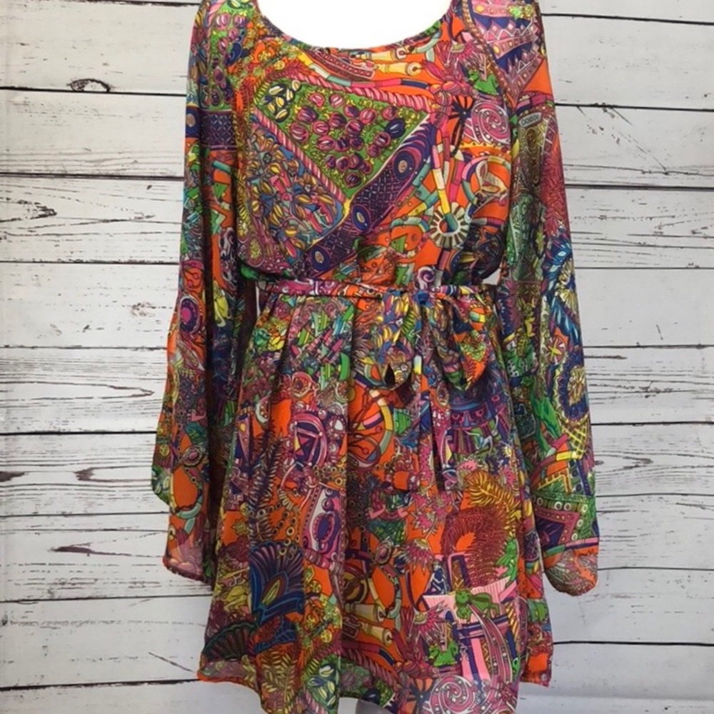 Very colorful Umgee dress - Picture 6 of 6